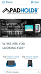 Mobile Screenshot of padholdr.com